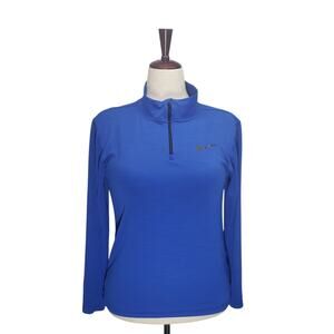 Nike Dri‑FIT Academy Blue Training Top Men’s Small Athletic Performance Shirt